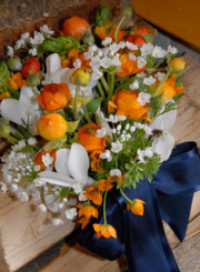 Bridal Bouquet, Stockbridge MA, Red Lion Inn