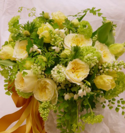 Bouquet, Garden Roses, Lexington MA