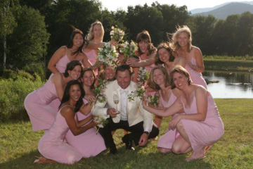 Wedding Party Bouquets, Warren, VT