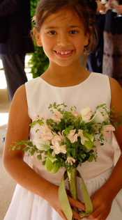 Flower Girl Bouquet, Warren, VT